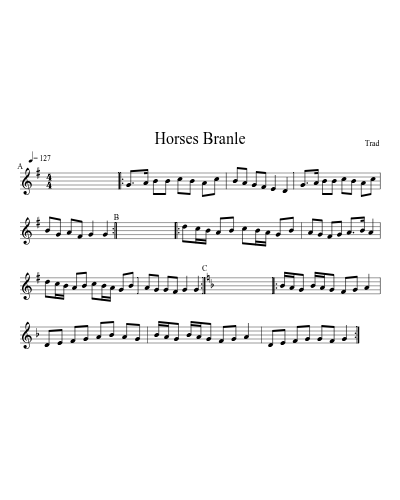 Horses Branle