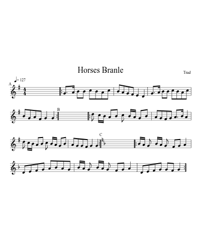 Horses Branle (Version 2)