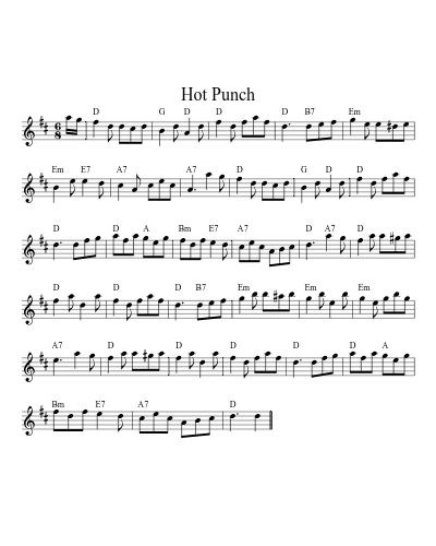Hot Punch (Version 5)
