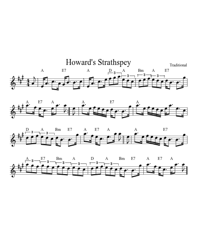 Howard's Strathspey