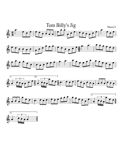 Tom Billy's Jig