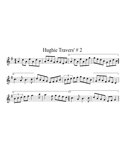 Hughie Travers' # 2 preview