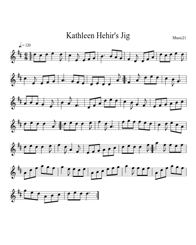 Kathleen Hehir's Jig preview