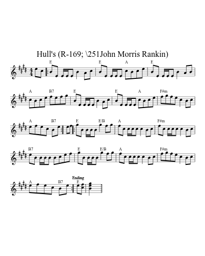 Hull's (R-169; \251John Morris Rankin)