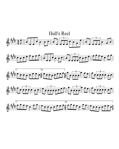 Hull's Reel (Version 10)