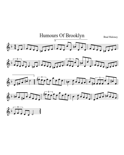 Humours Of Brooklyn (Version 3) preview