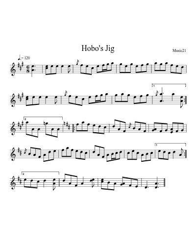 Hobo's Jig preview