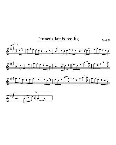 Farmer's Jamboree Jig preview