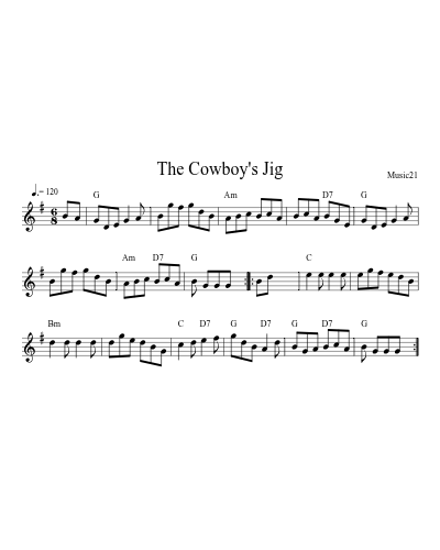 The Cowboy's Jig preview