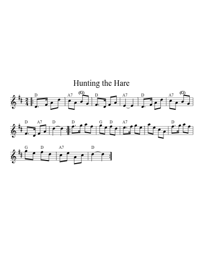 Hunting The Hare (Version 5)