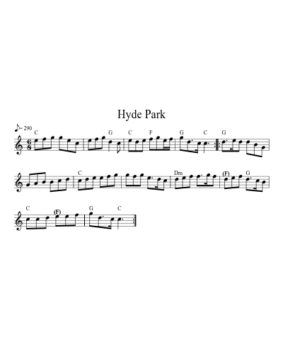 Hyde Park (Version 4)