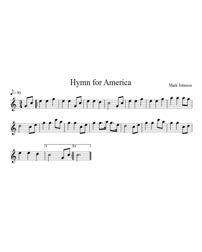 Hymn for America (Version 2)