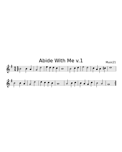 Abide With Me v.1 preview
