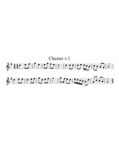 Chester v.1 (Hymns)