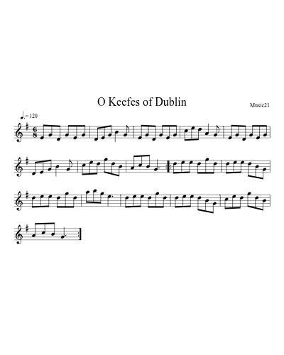 O Keefes of Dublin preview