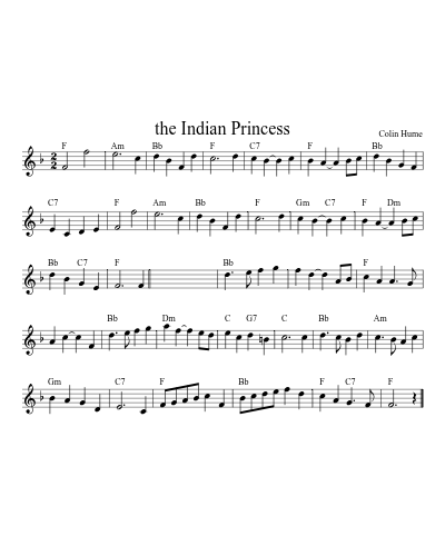 The Indian Queen  [D]