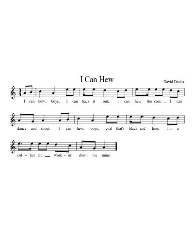 I Can Hew (Version 2)
