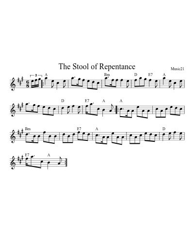 The Stool of Repentance (Teviot Brig)