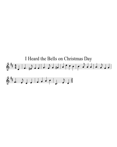 I Heard the Bells on Christmas Day (Version 6)