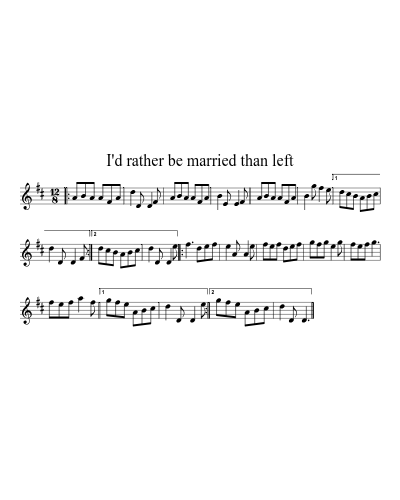 I'd rather be married than left preview