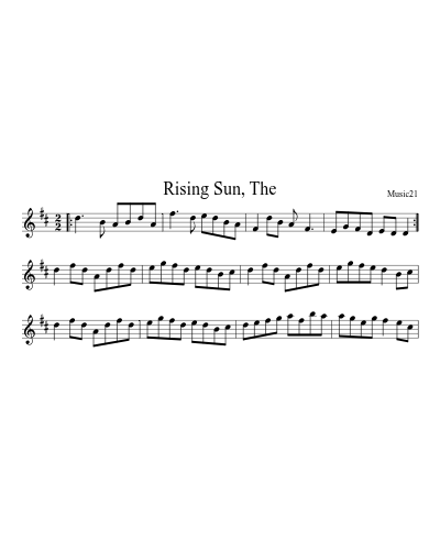 Rising Sun, The preview