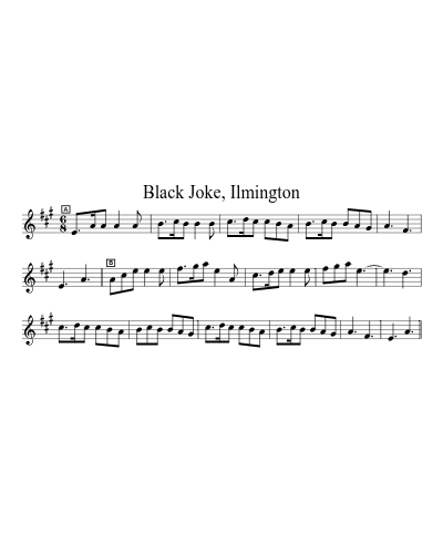 Black Joke, Ilmington