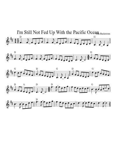 I'm Still Not Fed Up With the Pacific Ocean preview