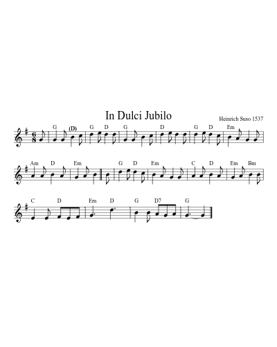 In Dulci Jubilo (Version 2)