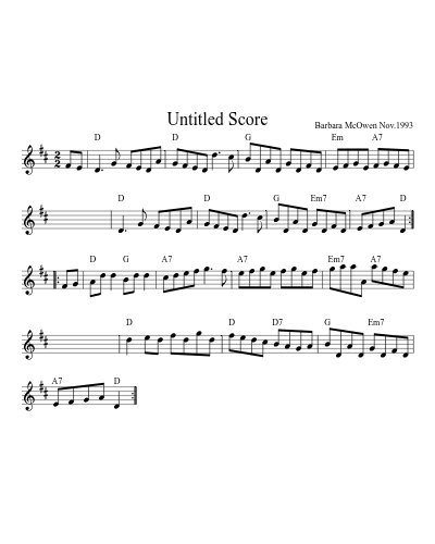 In the Clover (Version 2)