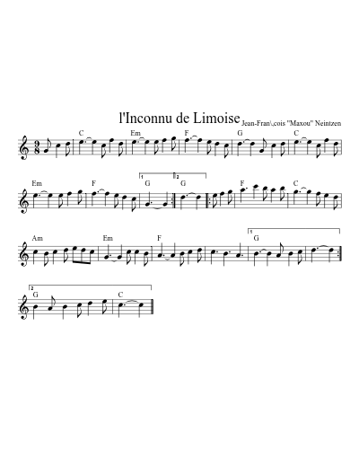 L'Inconnu de Limoise (Version 2) preview