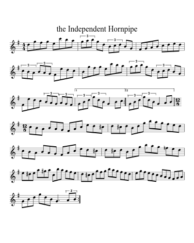the Independent Hornpipe (Version 2)