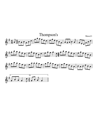 Thompson's (Version 2)