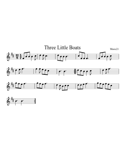 Three Little Boats preview