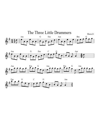 The Three Little Drummers preview