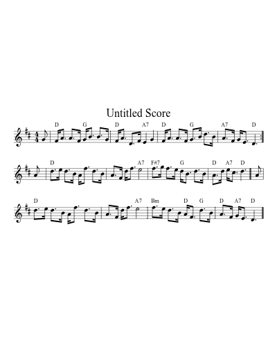 Invercaulds Reel2 (Version 2) sheet music preview