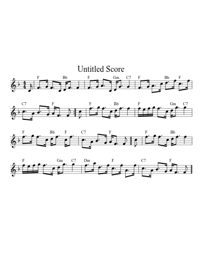 Invercaulds Reel2 (Version 3) sheet music preview