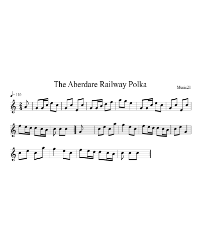 The Aberdare Railway Polka preview