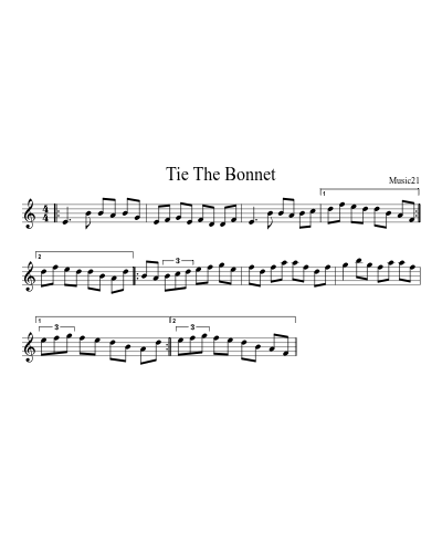 Tie the Bonnet (Version 2)