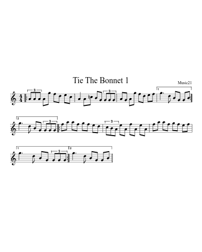 Tie The Bonnet 1
