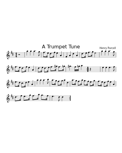 A Trumpet Tune preview