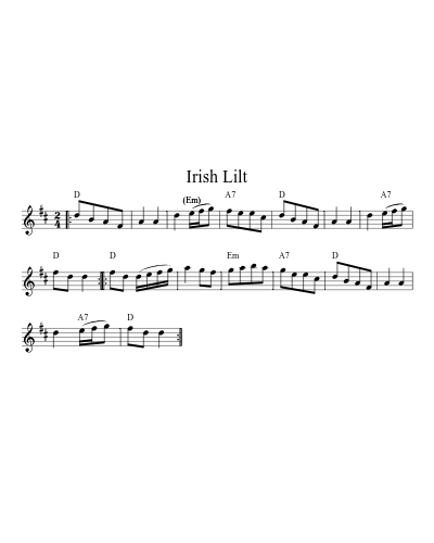 Irish Lilt (Version 2)