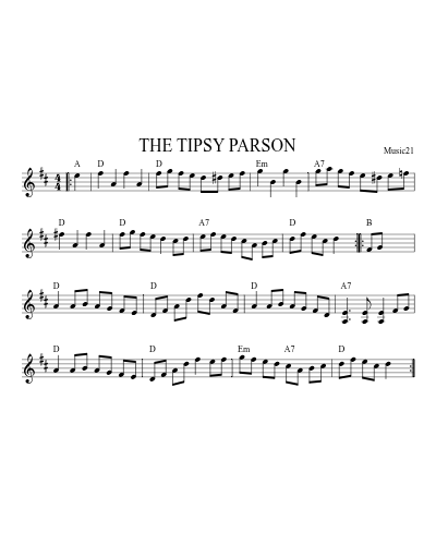 THE TIPSY PARSON preview