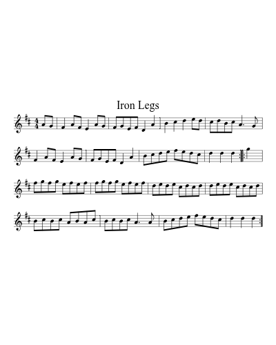 Iron Legs (Version 2)