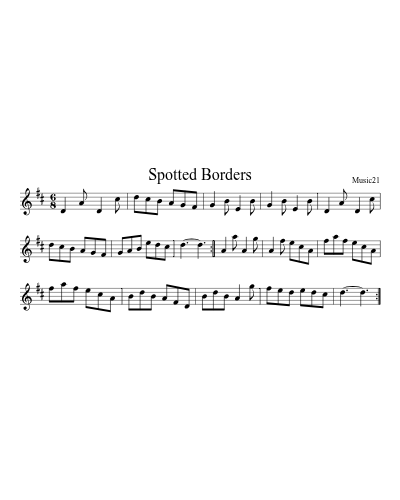 Spotted Borders (Tobins Favourite) preview