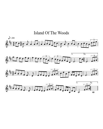 Island Of The Woods