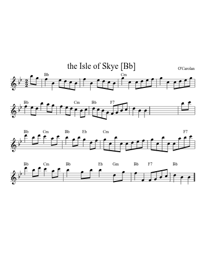 the Isle of Skye  [Bb]