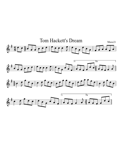 Tom Hackett's Dream