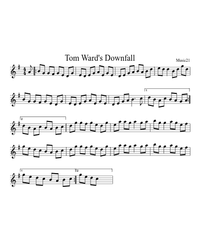 Tom Ward's Downfall (Version 3)