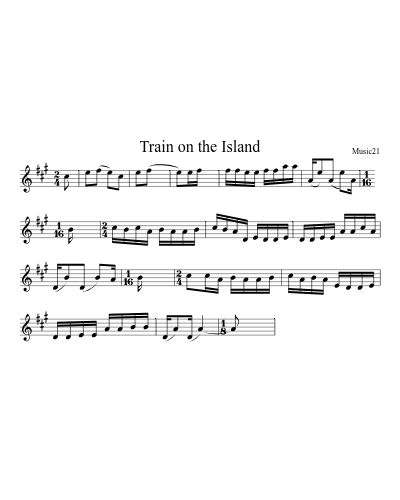 Train on the Island