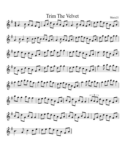 Trim The Velvet (Version 2)